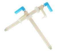 Abaodam Pompa Manuale per Trasferimento Carburante e Acqua Aspiraliquidi Portatile 2 Pezzi Strumento Leggero per Travaso Olio Domestico Vari