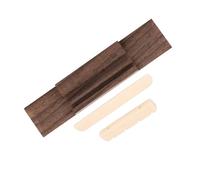 Abaodam Ponte in Legno per Ukulele Capotasto e Selletta Inclusi Accessorio per Ukulele Corde Superficie Liscia per Migliorare le Vibrazioni Sonore