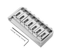 Abaodam Ponte per Chitarra Elettrica Sette Corde Cordiera in Lega di Zinco Design Liscio per Gioco Confortevole Installazione Semplice Accessori Pratici per Chitarra