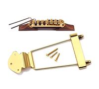 Abaodam Ponte Regolabile Per Chitarra Archtop Jazz Con Cordiera Di Palissandro Regolabile Design Semi-cavo Accessori Professionali Per Chitarre Jazz Colore