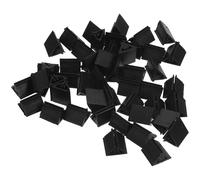 Abaodam Porta Carte da Gioco in Plastica Nero 3 Borse 16 Pezzi Supporto Comodo per Organizzare Carte da Gioco e Ricevimenti