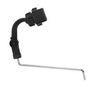 Abaodam Porta Cellulare Per Sax Clip Leggio Musicale Nero Supporto Telefonico Per Lettura Spartiti Leggero e Portatile Per Prove e Esibizioni