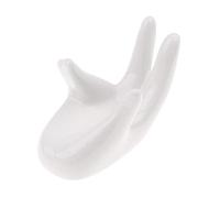 Abaodam Porta Ocarina Base in Ceramica Porta Forma Di Mano Per Esposizione Strumento Musicale Flauto Ocarina Accessori Decorazione Per Casa