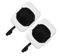 Abaodam Porta Salviette per Ragazzo Ragazza Portatile, Custodia Compatta per Salviette Umidificate, Scatola da Viaggio Sicura e Pratica per Borsa Cambio Pannolini e Passeggino, Set 2