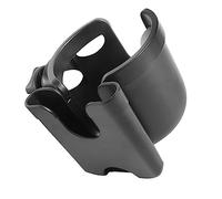 Abaodam Portabicchieri per in Plastica Nero con Supporto per Smartphone per Accessori Carrozzina Facile Installare e