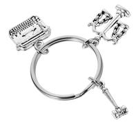 Abaodam Portachiavi Avvocato in Resistente e Leggero Charm Giustizia Versatile per Borsa Auto e Ufficio Regalo Uomo Donna Avvocato