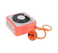 Abaodam Portachiavi Con Ciondolo A Forma Di Mini Giradischi Unico Nel Suo Genere Per Gadget Creativi