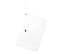 Abaodam Portachiavi Custodia per Carte Trasparente Design Organizzazione Compatibile con Carte e Foto Facile Accesso e Veloce per Ufficio e Scuola