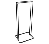 Abaodam Portaoggetti da Appendere in Ferro Nero 40cm, Organizer Appendiabiti Smontabile per Armadi e Casa, Massimo Spazio e Design Moderno
