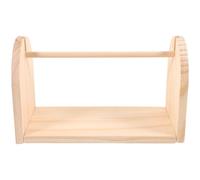 Abaodam Portarocchetto in Legno per Cucito Avvolgitore Manuale Multifunzionale Porta Bobina Compatto Organizer per Fili e Nastri da Lavoro Creativo