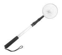 Abaodam Portatile Raccoglitore Uova Telescopico con Manico Ergonomico Cesta Rete Anti-rottura in Acciaio per Pollaio Adatto Anziani e Noccioline e in Fattoria