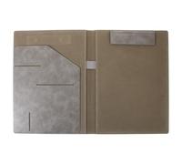 Abaodam Portfolio Cartella Portadocumenti in Pu Resistente, Organizer Multifunzione A4 Piccolo e Compatto per Ufficio e Colloqui, Custodia Portadocumenti Elegante Chiusura Magnetica