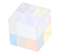 Abaodam prisma ottico Prismi per prisma di del cubo prisma di cristallo cubo prismatico cubo di ottica prismatica mini cubo prisma Bicchiere