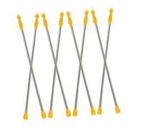 Abaodam Prolunga per Spruzzatore da Giardino in Acciaio Inox Telescopica 45-80 Cm, Asta Regolabile per Irrigazione Agricola ad Alta Pressione, Set 8 Pezzi per Irrorazione Piante e Alberi