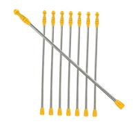 Abaodam Prolunga Per Spruzzatore in Acciaio Resistente 8 Pezzi Telescopica Estensibile Per Coltivazioni e Giardinaggio, Asta Spray Ad Alta Pressione Ripiegabile Per Uso Agricolo e Domestico