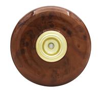 Abaodam Protezione Pavimento Marrone per Violoncello, Tappetino Antiscivolo Non Imbottito in Plastica e Metallo, Supporto Puntale per Musicisti