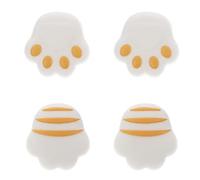 Abaodam Protezione per Angoli dei Mobili e Guardie Anticollisione per Ragazzo Ragazza, Silicone Morbido Bianco, Set da 4 Pezzi, Paraspigoli Sicuri per Tavoli e Scrivanie in Casa e Scuole,