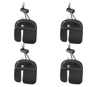 Abaodam Protezione per Dita da Tiro L’Arco Ricurvo 4 Pezzi Linguetta Elasticizzata Regolabile Doppio Strato per Caccia e attività Outdoor