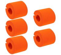 Abaodam Protezione per Dita Porta in Schiuma 5 Pezzi Arancia Resistente all’invecchiamento e Deformazione per Maniglie e Porte in Cucina e Ingressi Multipli