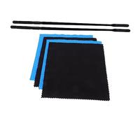 Abaodam Pulitore per Flauto Kit di Pulizia Completo per Strumenti Musicali Bacchette e Panni di Pulizia Realizzato in Materiali Plastici Resistente ai Danni Facil Usare Mantenere