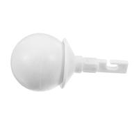 Abaodam Puntale Rotolante per Bastone da Cieco con Testa Girevole Sfera Accessorio in Plastica Resistente per Bastoni da Cammino Anziani Sicurezza e Manovrabilità Migliorate