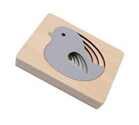 Abaodam Puzzle Legno Animali con Gradiente Colori Educativo Sicuro per Morbido e Design per Sviluppo Cognitivo