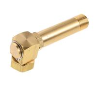 Abaodam Raccordo Adattatore Girevole per Avvolgitubo da Giardino in Rame Resistente Connettore Gomito per Facile Fissaggio e Riparazioni Rapide