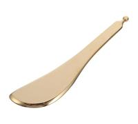 Abaodam Raschietto Gua Sha in Rame per Massaggio Faciale e Corporeo, Strumento Manuale Ergonomico Design Liscio e Rotondo, Accessorio per Relax e Miglioramento Metabolismo del Viso