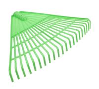 Abaodam Rastrello Plastica per Giardino Denti Attrezzo Agricolo Resistente per Terreno e Raccolta Foglie per Prato e Aghi di Pino Utensile Manuale Multifunzione per Lavori Agricoli e