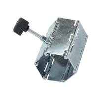 Abaodam Regolatore di Livellamento Strumento Ausiliario Meccanismo a Cerniera in Metallo Argento per Piastrelle da Pavimento per Soggiorno e Camera