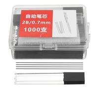 Abaodam Ricariche per Matita Meccanica 0,7 Mm 2b in Resina, Set 1000 Pezzi di Mine Resistenti alla Rottura per Disegno e Scrittura, Compatibili Matite Meccaniche, Forniture Scolastiche