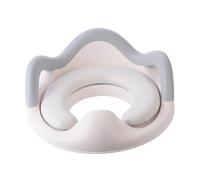 Abaodam Riduttore Per Wc Per Bambini Sedile Per Wc Portatile in Pvc Bianco Per Luso Da Parte Dei Più Piccoli