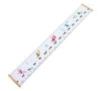 Abaodam Righello Da Parete Per Laltezza Decorazione Per La Cameretta Dei Bambini Grafico Dellaltezza Con Motivo Di Animali Dei Cartoni Animati Adesivo Rimovibile