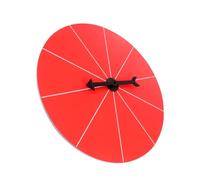 Abaodam Ruota dei Premi 40 Cm in Plastica Leggera, Giradischi da Gioco Riutilizzabile per attività Didattiche e Feste, Accessorio per Giochi di società Portatile e Pratico