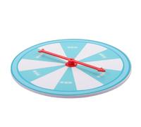 Abaodam Ruota della Fortuna Portatile con Area Scrivibile Cancellabile Gioco Creativo per Premi e Gadget Feste Accessorio per Party Scuole e Eventi Aziendali