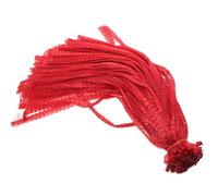 Abaodam Sacchetti in Rete Riutilizzabili 100 Pezzi Rosso in Nylon Resistente Strappo Borsa Portatile per Verdure e Frutta per Conservazione e Alternativa Ecologica