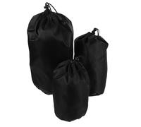 Abaodam Sacchi a Compressione Impermeabili 3 Pezzi Coulisse per Piumino e Sacco a Pelo, Organizer da Viaggio Resistenti per Escursionismo, Campeggio e Zaino in Spalla, Set da 3