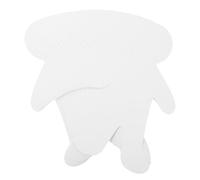 Abaodam Sagome di Persone di Carta Bianca 20 Pezzi, Ritagli Resistenti in Cartone per Stencil da Disegno, Kit Creativo DIY per Progetti Artistici Scuola e Asilo