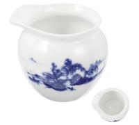 Abaodam Salsiera in Ceramica Bianca Antgoccia per Cucina e Ristoranti | Stile Semplice, per Salse e Condimenti, Uso in Cucina e Locali, Finitura Bianca