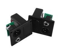 Abaodam Scatola della Batteria Set 2 Pezzi per Pickup Attivo 9v Nero in Plastico e Metallo, Resistente e Alimentazione Efficiente per Performance e Registrazioni