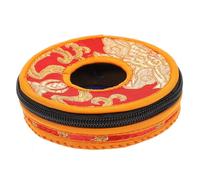 Abaodam Scatola per Campane da Meditazione Realizzata Materiali Resistenti per Uso Pratico e Duraturo Offre un Posto Sicuro per Vostra Campana Mantenendola al Sicuro È Realizzato Mano