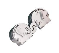 Abaodam Scatola Ricordo Per Ragazzo Ragazza Ragazza Forma Di Animale Scatola Per Dentini e Riccioli My First Curl and Tooth Regalo Per Ragazzo Per Conservare Ricordi Preziosi