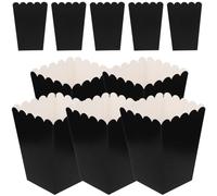 Abaodam Scatole Di Popcorn in Carta 50 Pezzi Contenitori Per Snack E Caramelle Per Feste Cinema E Compleanni Vaschette Usa E Getta 4.21X2.95X2.16 Pollici