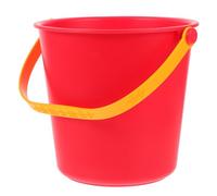 Abaodam Secchiello da Spiaggia Portatile per Giocattoli da Sabbia Estivi per Attività All Design Attraente e Pratico per per Spiaggia Giardino e Attività Acquatiche Colore Rosso