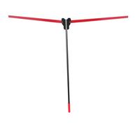 Abaodam Sedile da Calcio Maglietta da Calcio professionistica Supporto per calci Regolabile Portatile Porta Red