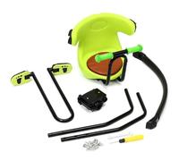 Abaodam Seggiolino per Bici Regolabile Anni con Maniglione Shock e Pieghevoli Sedile per Biciclette Pieghevoli e Stradali Verde