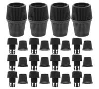 Abaodam Serraggio per Cavi Elettrici per Lampadari Connettore Robusto in Pp, Facile da Installare, Adatto per Cavi Tondi e Piatti da 4-6 Mm, Confezione da 100 Set per Illuminazione