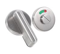 Abaodam Serratura Argento in Porta Occupato/per Indicatore con Bagno Moderna Acciaio Inossidabile da Facile Usare con Pomello Cavo, per Bagni Pubblici