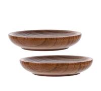 Abaodam Set 2 Pezzi Ciotole per Salse in Legno Design Elegante, Materiale Sicuro e Uso Versatile per Cucina e Servizio Condimenti