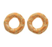 Abaodam Set 2 Pezzi Cuscini per Ciotole Tibetane in Cotone Nepalese, Tappetini per Ciotole di Canto Buddhiste Leggere e Portatili, Accessori Buddisti per Meditazione e Pratiche Spirituali